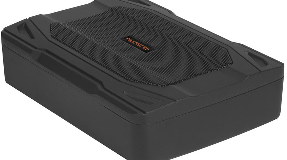 Subwoofer Auto Activ Musway SUB 1 Model Underseat (sub scaun) 8'' 15x20 cm 100W RMS Telecomanda Bass