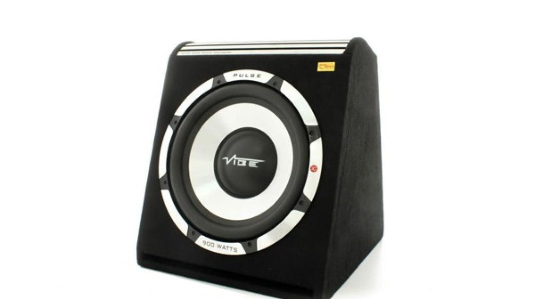 Subwoofer auto activ Vibe Pulse V12-V4, 900 W MAX 300W RMS