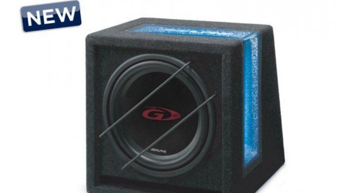 Subwoofer Auto Alpine SBG 1044BR 500w 10INCH 399 LEI! CEL MAI BUN PRET