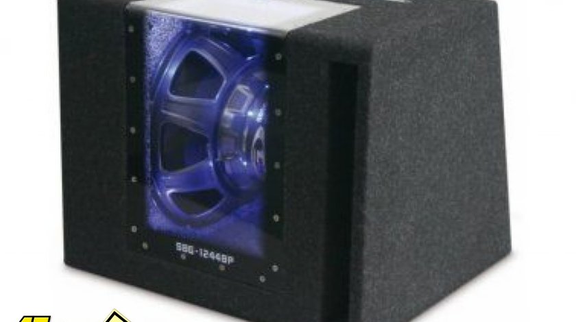 SUBWOOFER AUTO ALPINE SBG 1244BP 800W 250W RMS CEL MAI BUN PRET