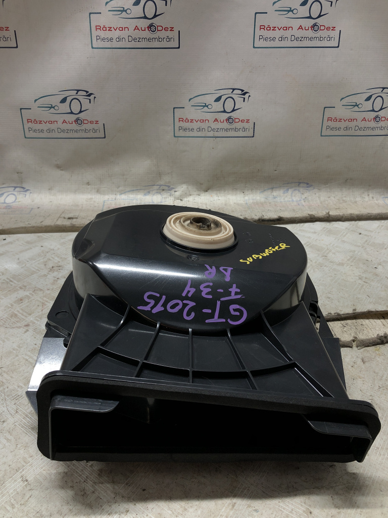 Subwoofer BMW Seria 3 GT F34 2.0 Benzina 2015, 430407803434 / DREAPTA