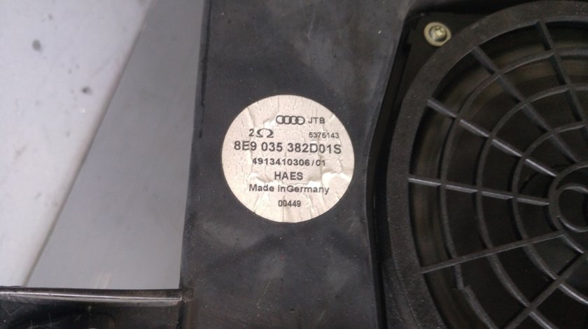 Subwoofer cu amplificator auto audi a4 b7 8e9035382d 8e9035223d