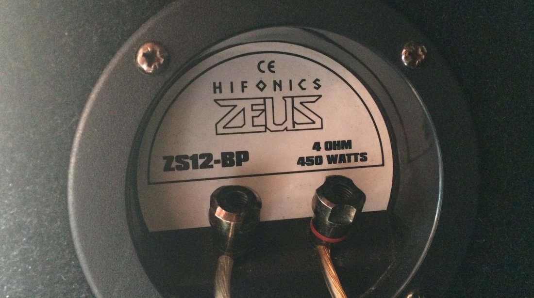 Subwoofer Hifonics Zeus + statie JBL Grand Touring