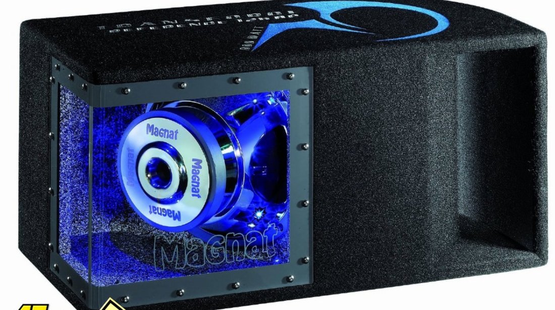 Subwoofer Magnat si amplificator Mac audio