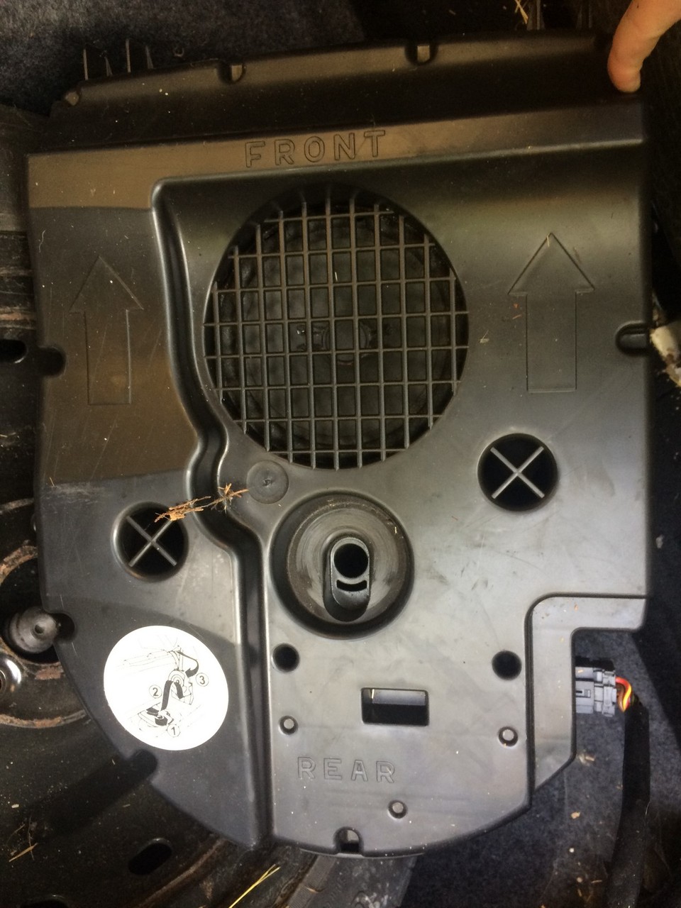 Subwoofer Original Mercedes B Class W245