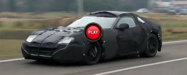 Succesorul modelului Ferrari 599, surprins intr-un nou video spion