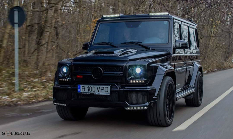 Sufrageria cu 700 cp: unicul Brabus G700 din Romania