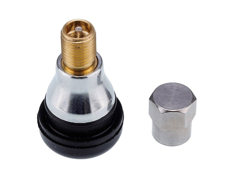 Supapă Pentru Jante Aluminiu, Crom, 1 Buc 63465