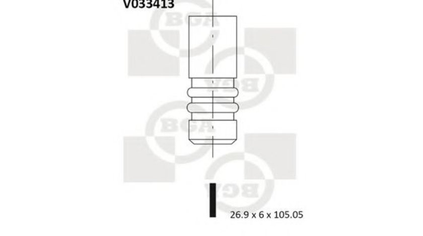 Supapa admisie AUDI A4 (8D2, B5) (1994 - 2001) BGA V033413 piesa NOUA