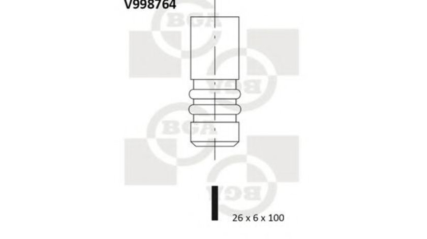 Supapa admisie BMW Seria 1 Cupe (E82) (2007 - 2013) BGA V998764 piesa NOUA