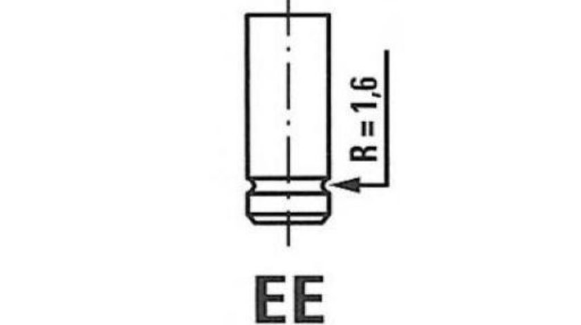 Supapa admisie Fiat UNO caroserie (146) 1988-1996 #2 007VE30680000