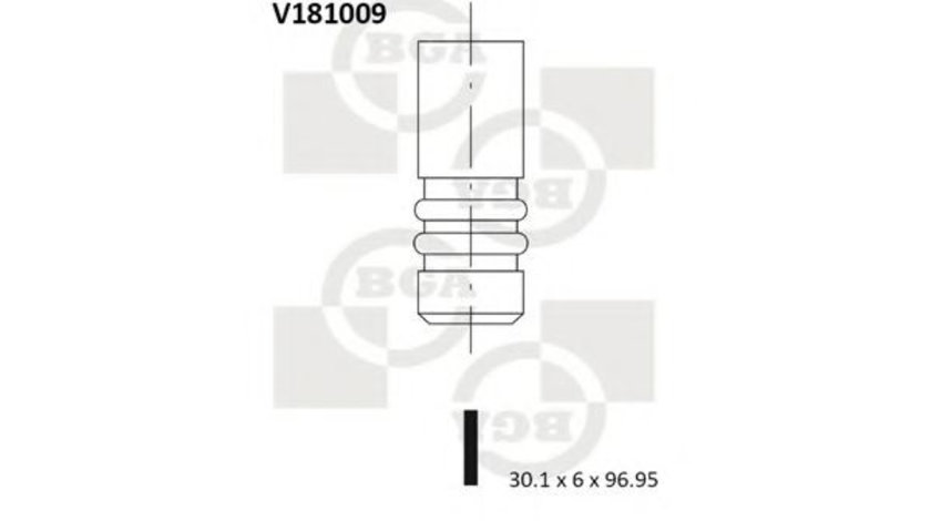 Supapa admisie FORD FOCUS Limuzina (DFW) (1999 - 2007) BGA V181009 piesa NOUA