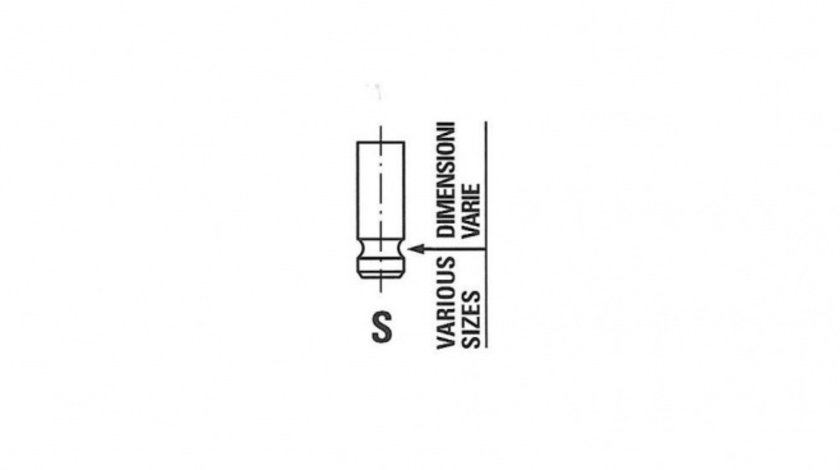 Supapa admisie Mazda 6 Station Wagon (GY) 2002-2007 #2 1124378