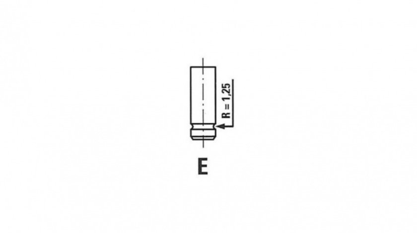 Supapa admisie Mazda 626 Mk II hatchback (GC) 1982-1987 #2 137110J010