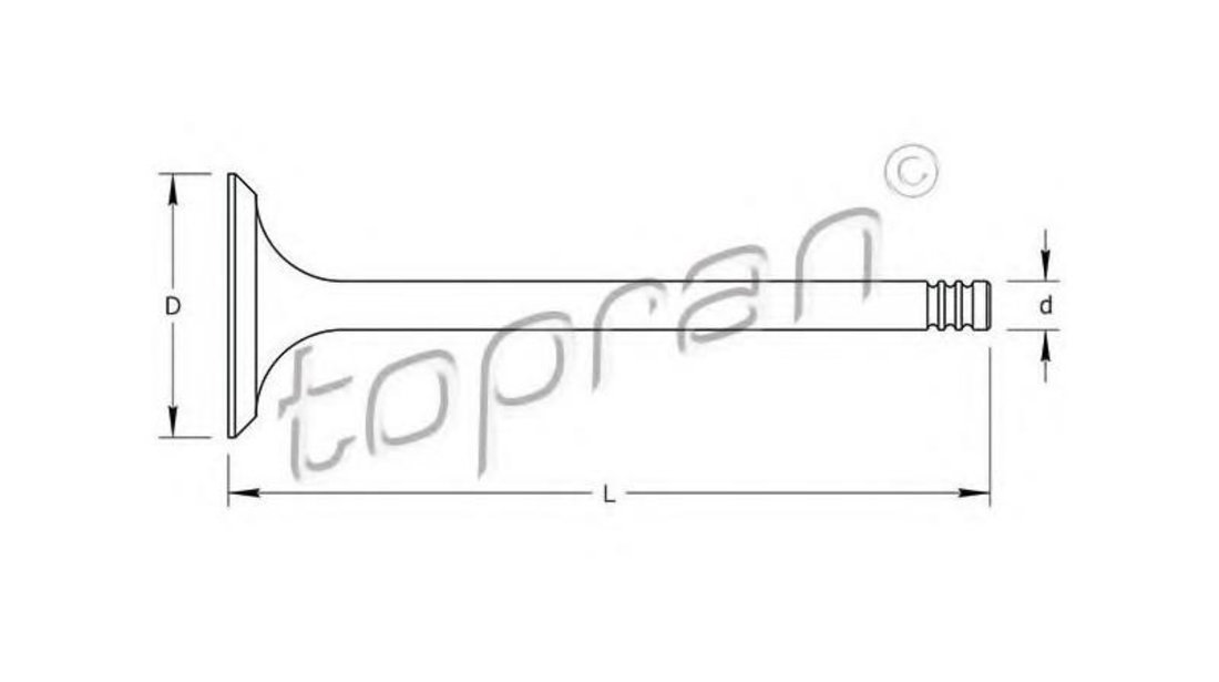 Supapa admisie Opel ASTRA G limuzina (F69_) 1998-2009 #2 0641045