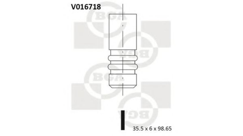 Supapa admisie VW POLO (6R, 6C) (2009 - 2016) BGA V016718 piesa NOUA