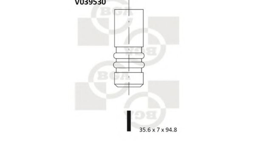 Supapa admisie VW POLO CLASSIC (6KV2) (1995 - 2006) BGA V039530 piesa NOUA