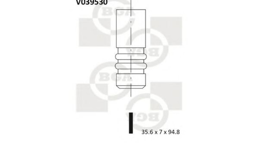 Supapa admisie VW POLO Variant (6KV5) (1997 - 2001) BGA V039530 piesa NOUA