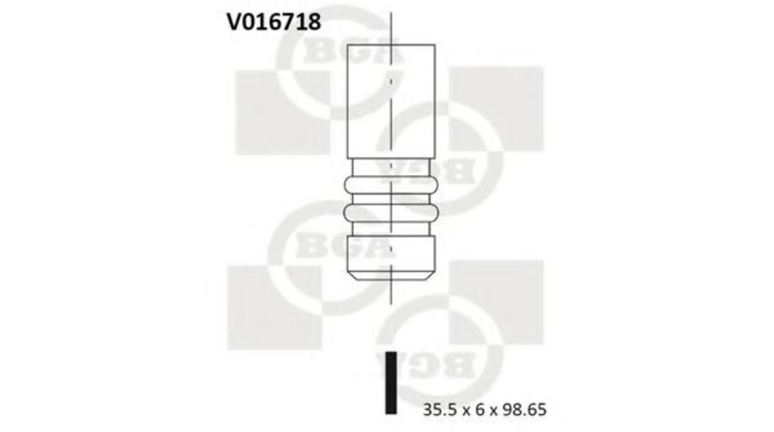 Supapa admisie VW TOURAN (1T3) (2010 - 2015) BGA V016718 piesa NOUA