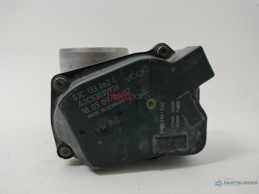 Supapa clapeta de acceleratie electrica VOLKSWAGEN GOLF VI 5K1 2008 - 2013 TSI CAXA VDO A2C53030936 03C133062C