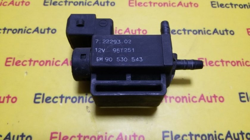 Supapa control evacuare EGR Opel Vectra 90530543, 72229302