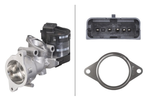 Supapa EGR (6NU010171261 HELLA) FORD,VOLVO