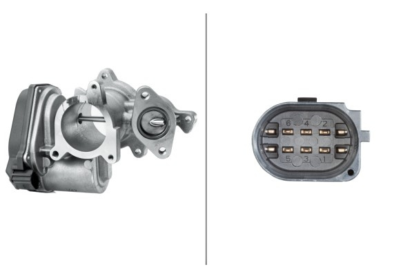 Supapa EGR (6NU010171291 HELLA) AUDI