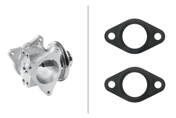 Supapa EGR (6NU010171301 HELLA) AUDI,SEAT,SKODA,VW