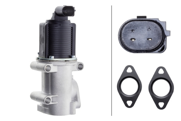 Supapa EGR (6NU014864521 HELLA) FIAT,LANCIA