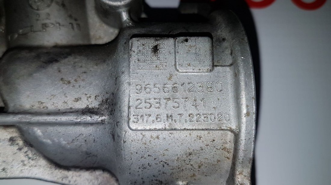 Supapa egr 9656612380 citroen c4 picasso 2.0 hdi rhr 136 cai