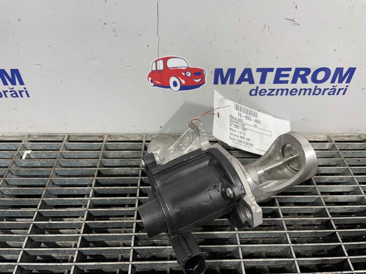 SUPAPA EGR AUDI A4 A4 1.9 TDI - (2004 2007)