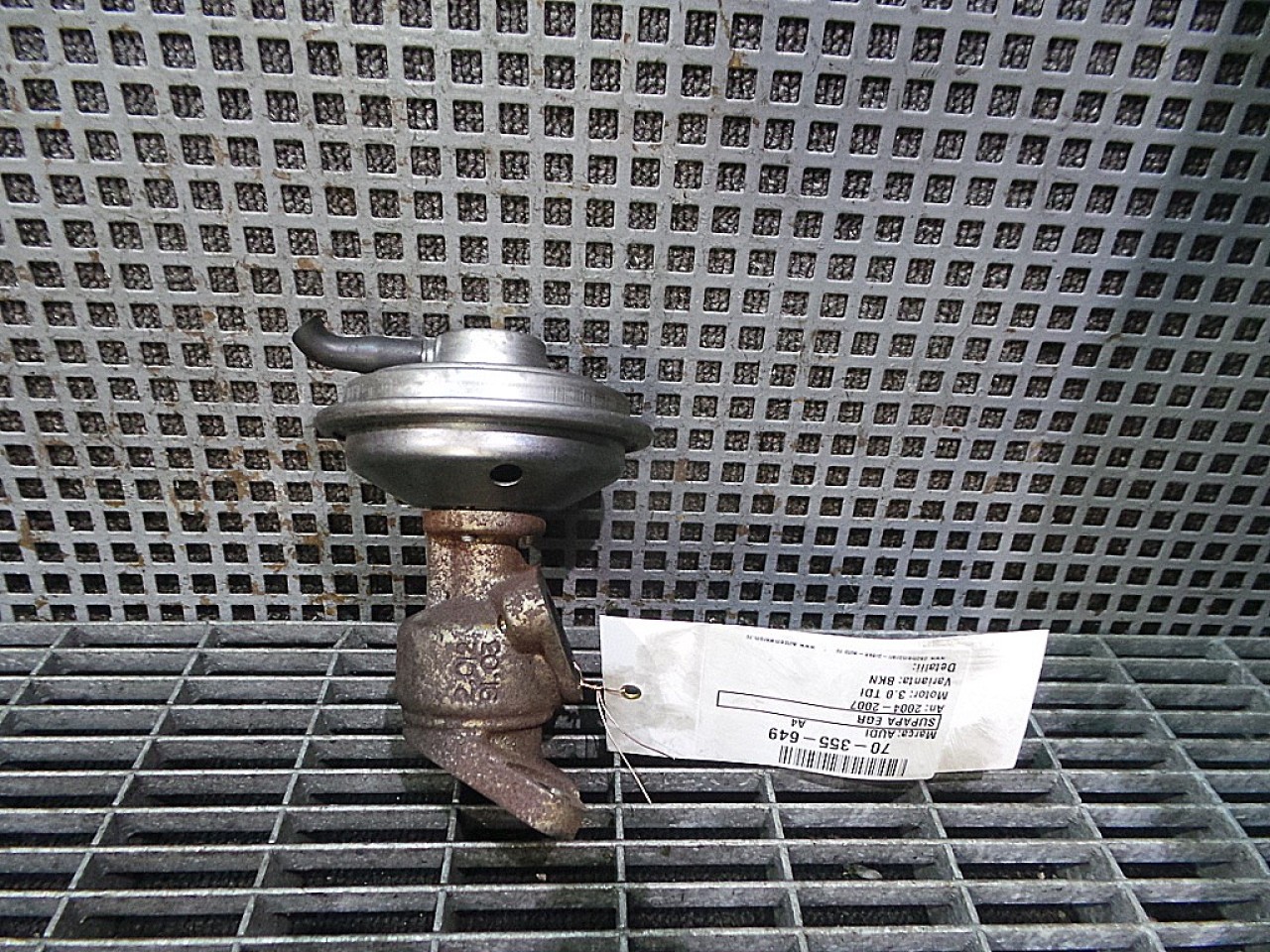 SUPAPA EGR AUDI A4 A4 3.0 TDI - (2004 2007)
