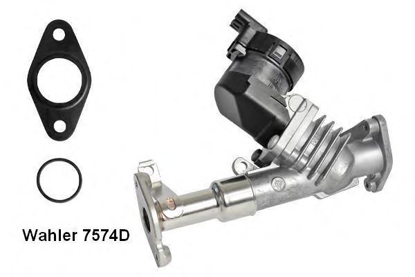 Supapa EGR BMW Seria 3 Cupe (E92) (2006 - 2013) WAHLER 7574D piesa NOUA