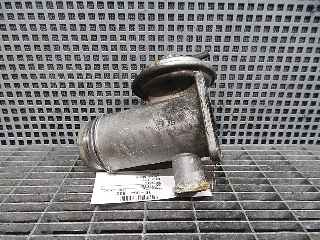 SUPAPA EGR BMW SERIA 3 E 90 SERIA 3 E 90 2.0 D - (2004 2007)