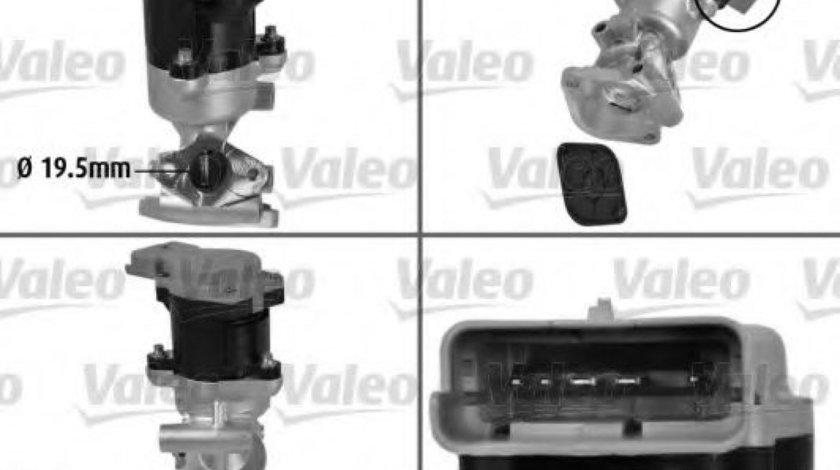 Supapa EGR CITROEN C5 III Break (TD) (2008 - 2016) VALEO 700410 piesa NOUA