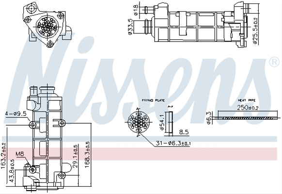 Supapa Egr Csnbb Nissens Citroën 989458