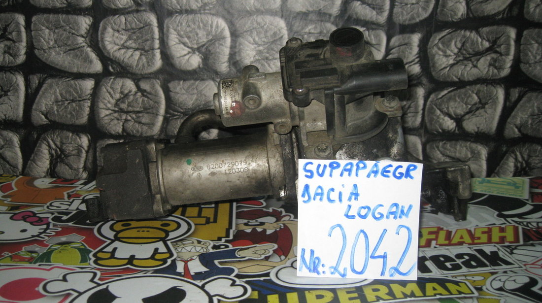 supapa egr , dacia logan model 2007