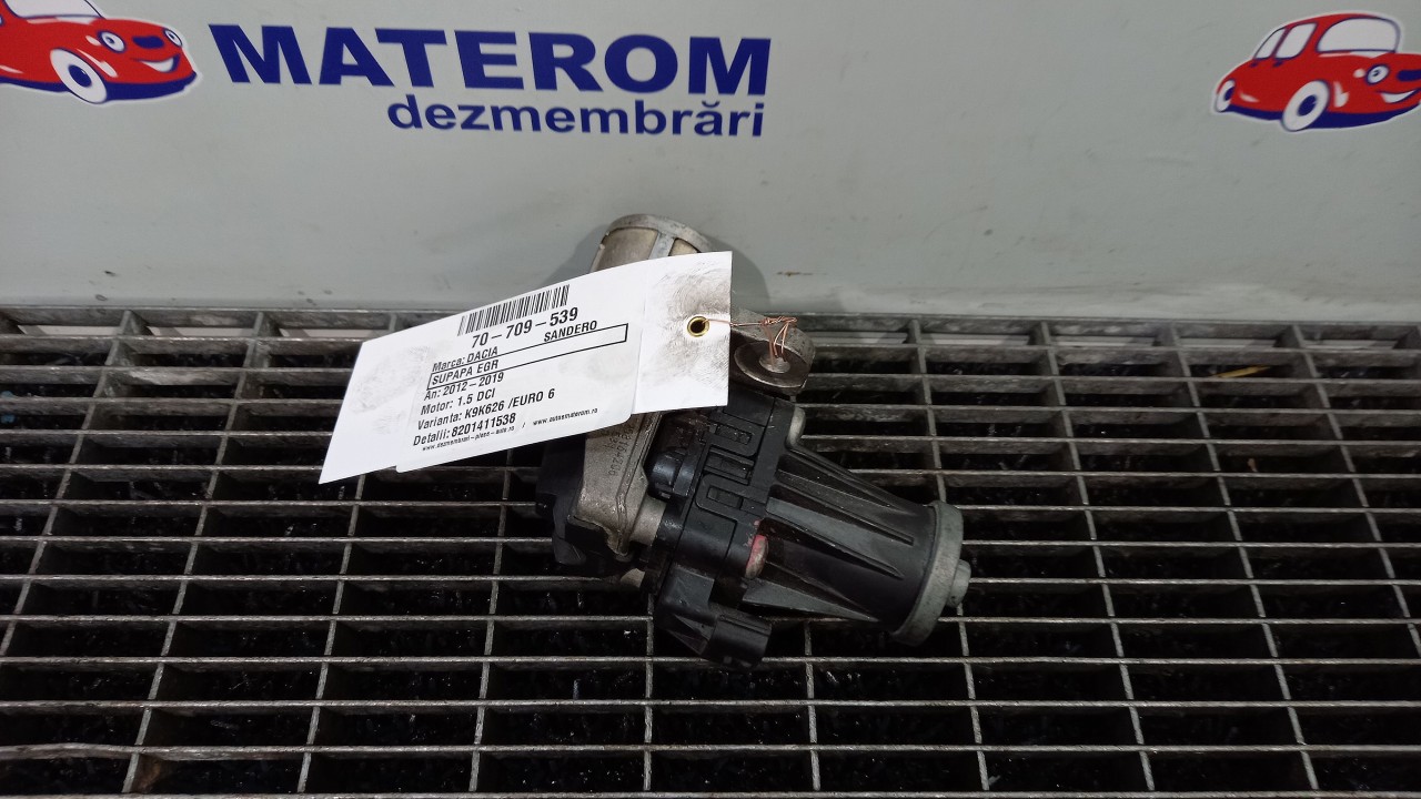 SUPAPA EGR DACIA SANDERO SANDERO 1.5 DCI - (2012 2019)