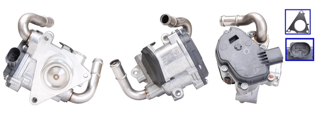 Supapa Egr - Elstock Cu Piesa La Schimb Vw 73-0278
