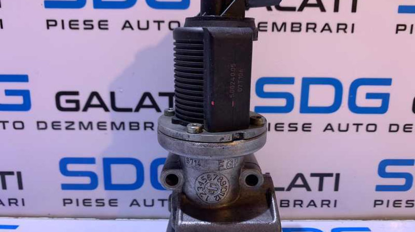 Supapa EGR Fiat Bravo 2 1.9 JTD 2007 - 2014 Cod 50024005