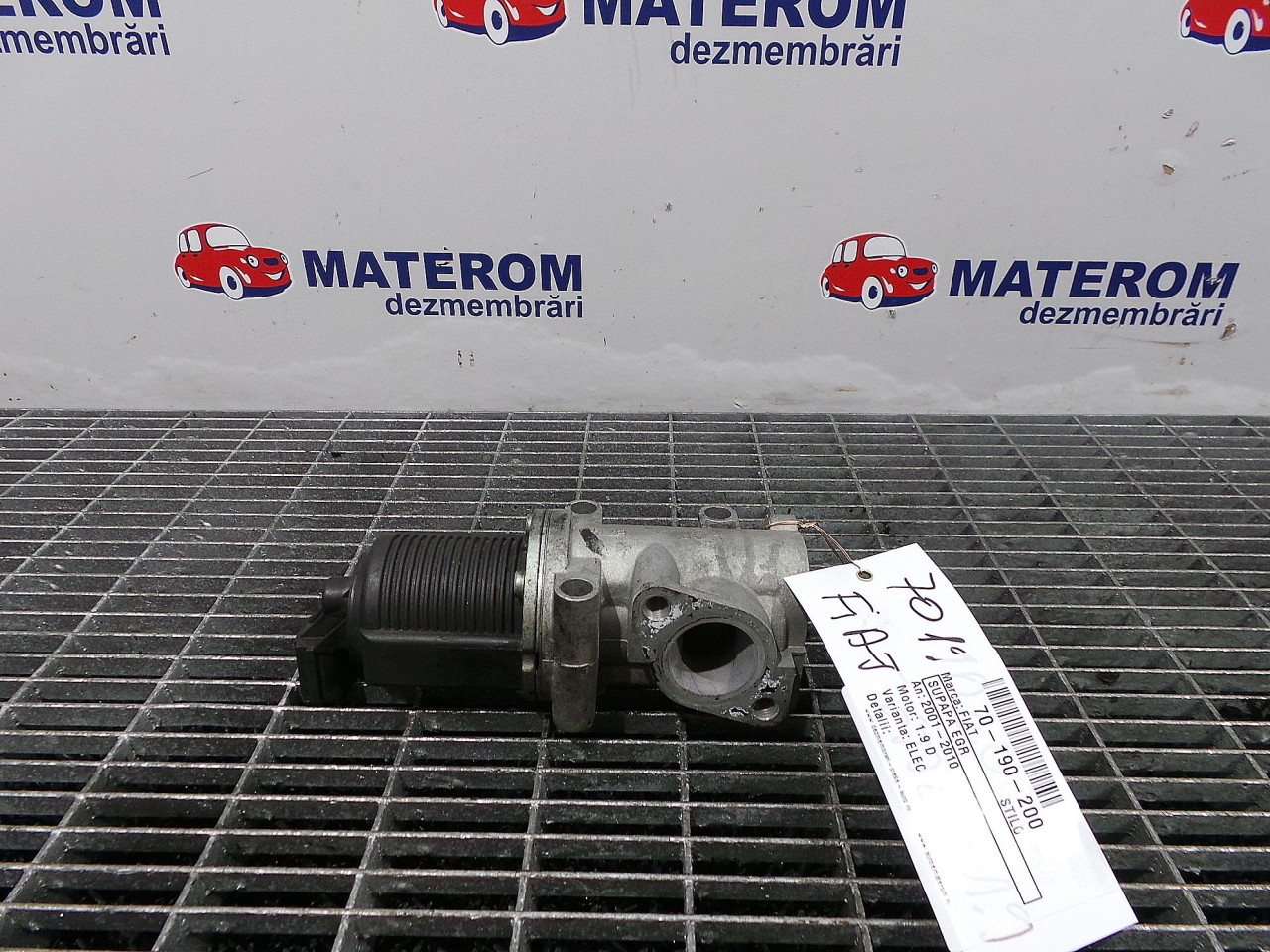 SUPAPA EGR FIAT STILO 1.9 D - (2001 2010)