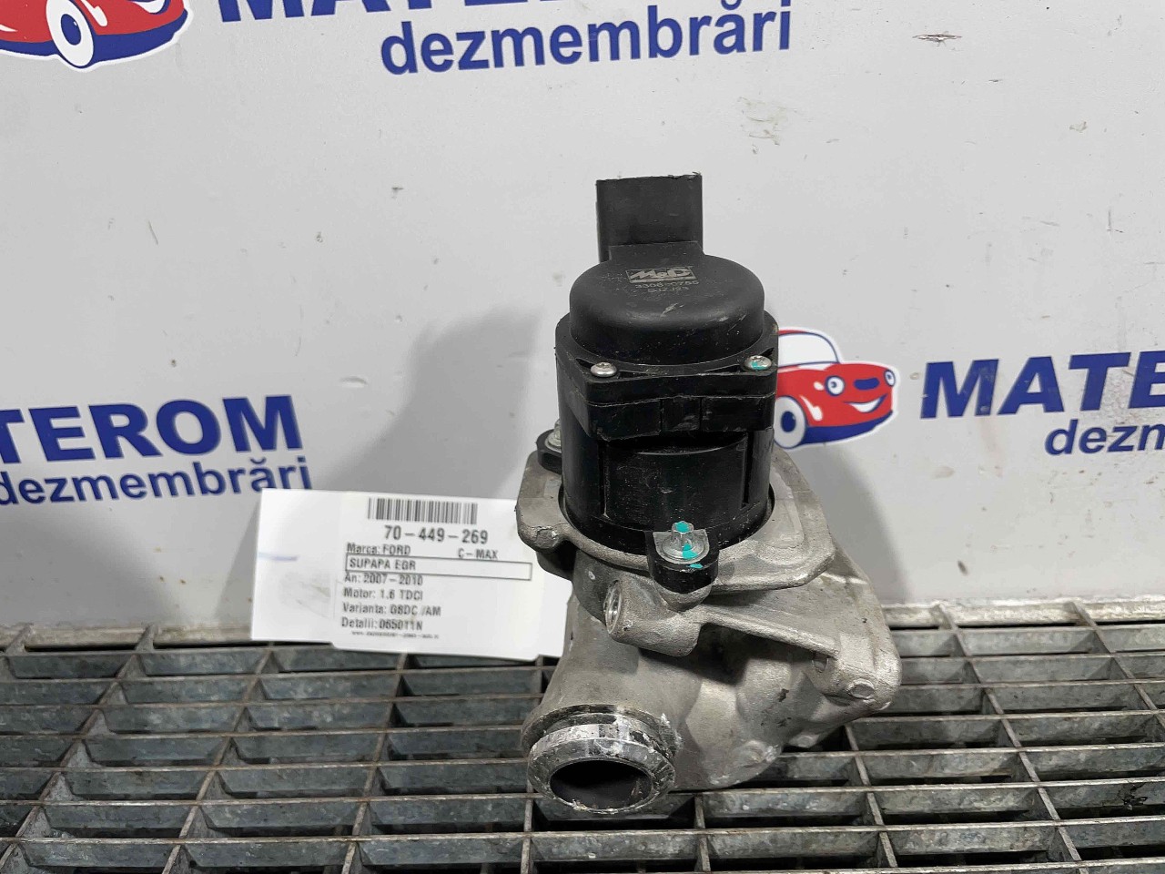 SUPAPA EGR FORD C-MAX 1.6 TDCI - (2007 2010)