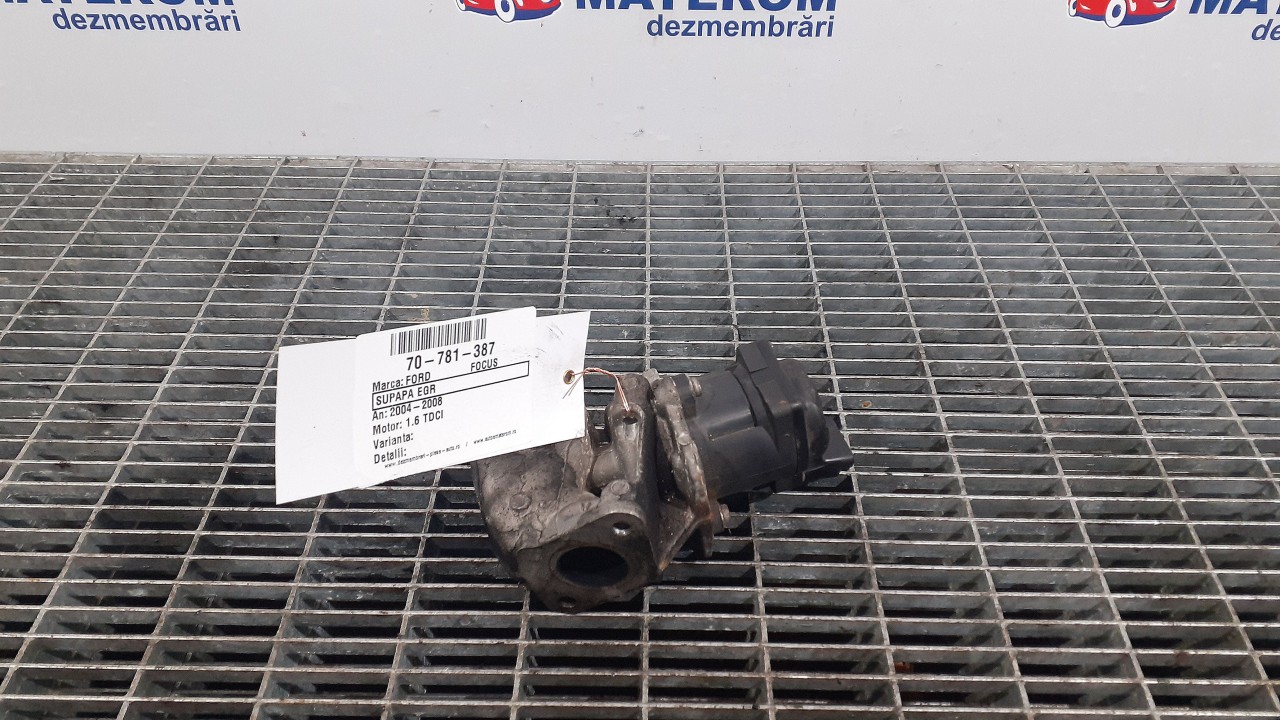 SUPAPA EGR FORD FOCUS 1.6 TDCI - (2004 2008)