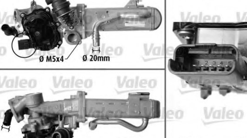 Supapa EGR FORD MONDEO IV Turnier (BA7) (2007 - 2016) VALEO 700442 piesa NOUA