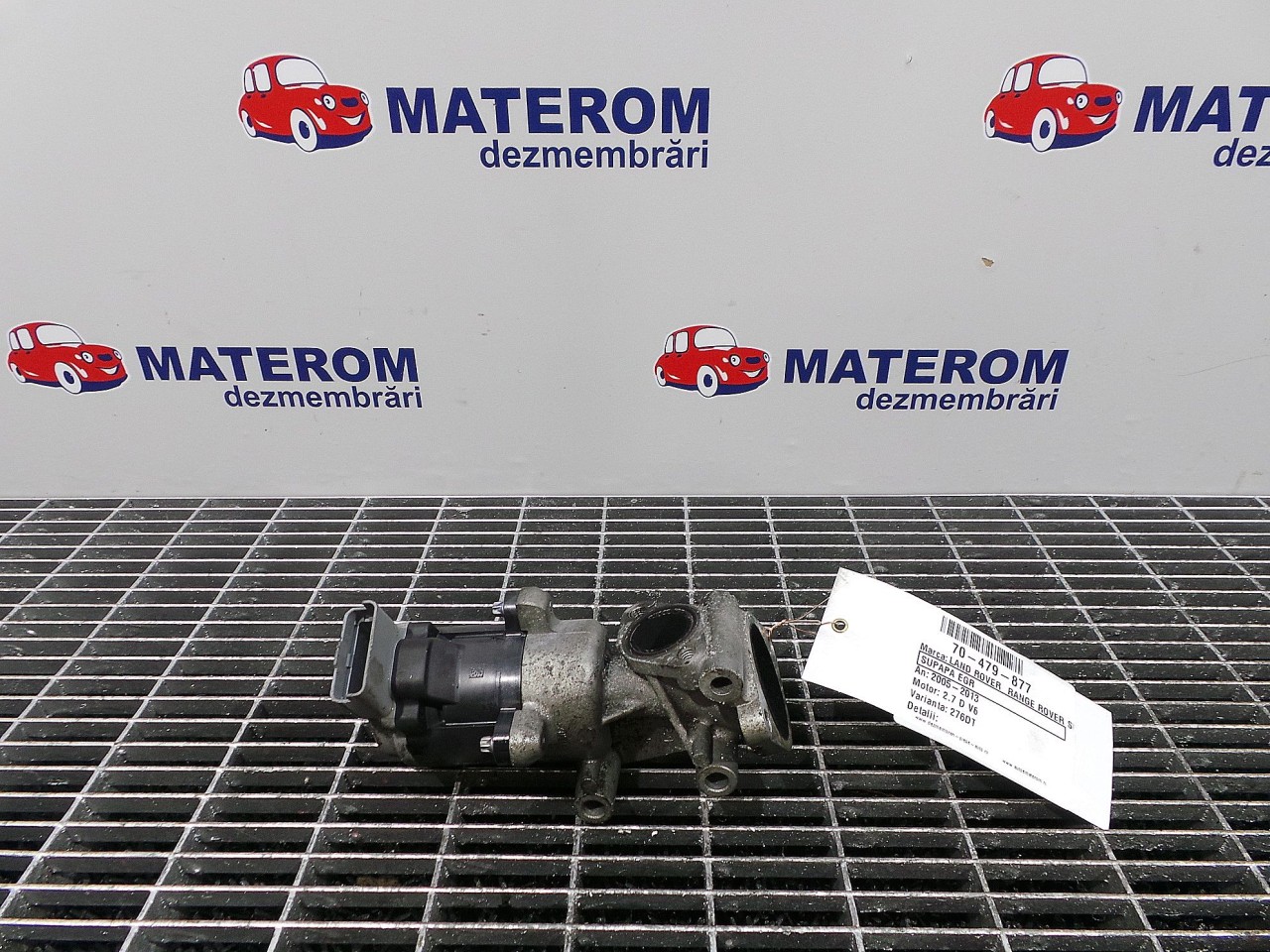 SUPAPA EGR LAND ROVER RANGE ROVER SPORT 2.7 D V6 - (2005 2013)