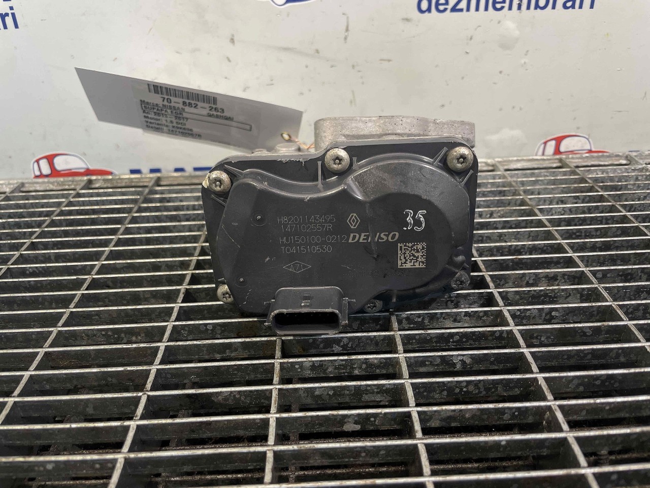 SUPAPA EGR NISSAN QASHQAI QASHQAI 1.5 DCI - (2013 2017)