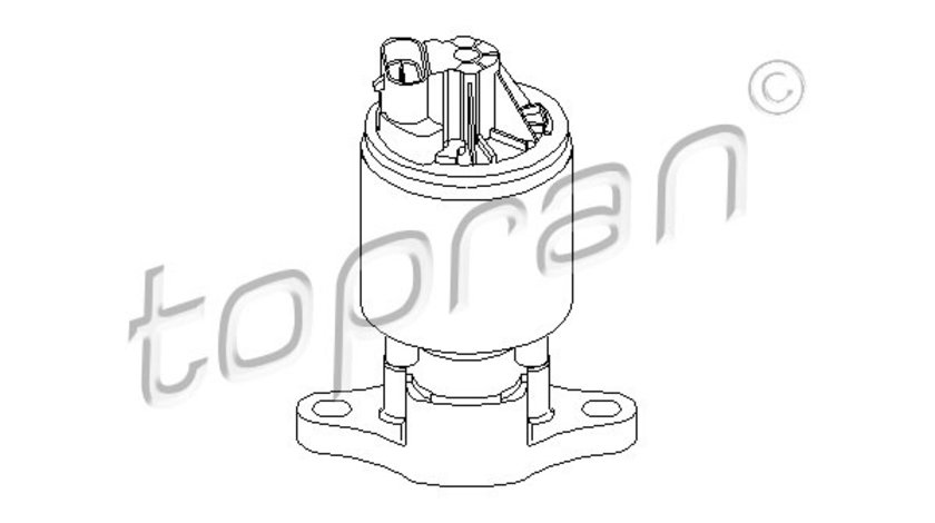 Supapa EGR OPEL ASTRA F, COMBO, CORSA B, TIGRA, VECTRA A, VECTRA B 1.2 1.4 1.6 intre 1991-2003