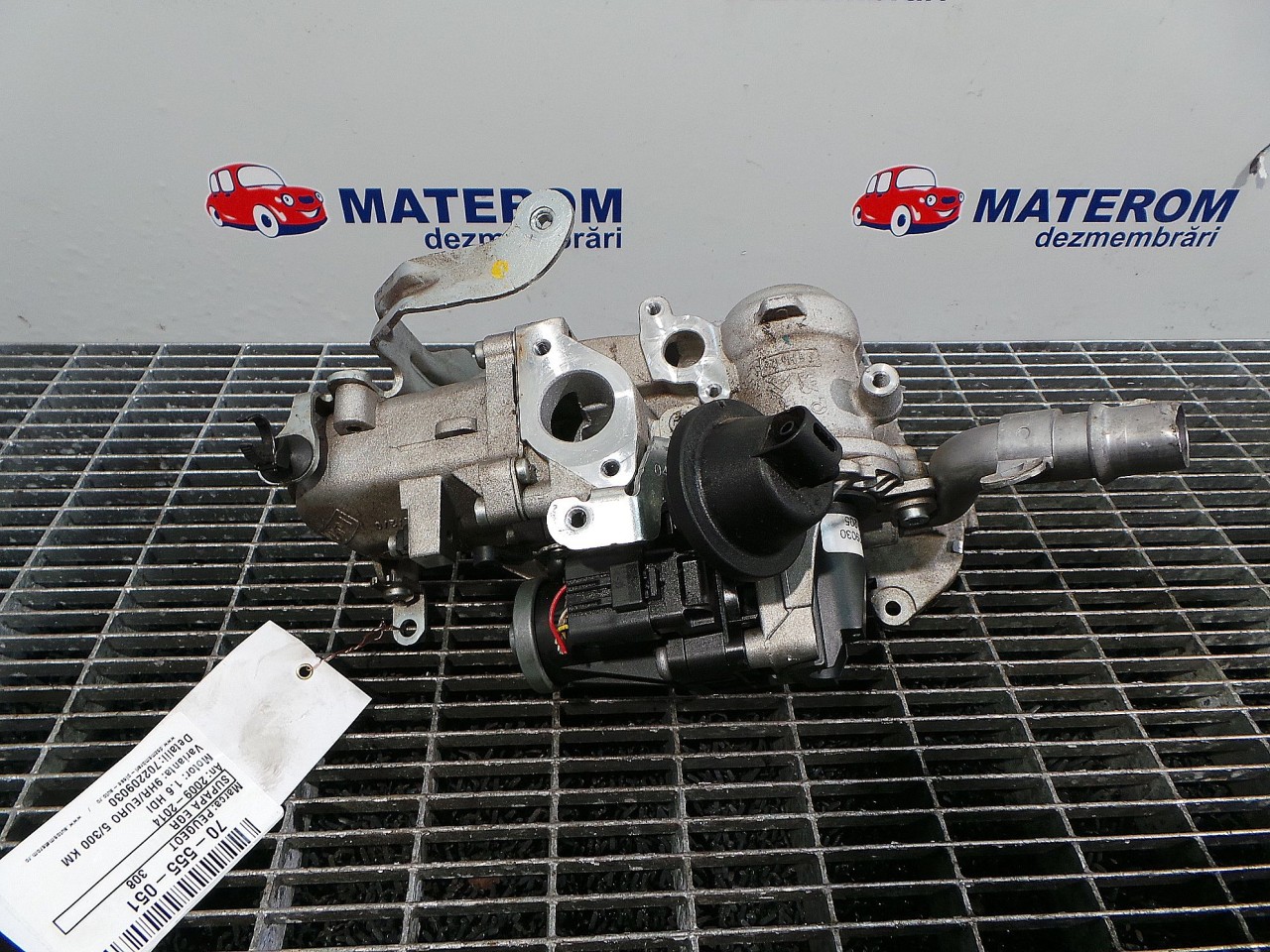 SUPAPA EGR PEUGEOT 308 1.6 HDI - (2007 2013)