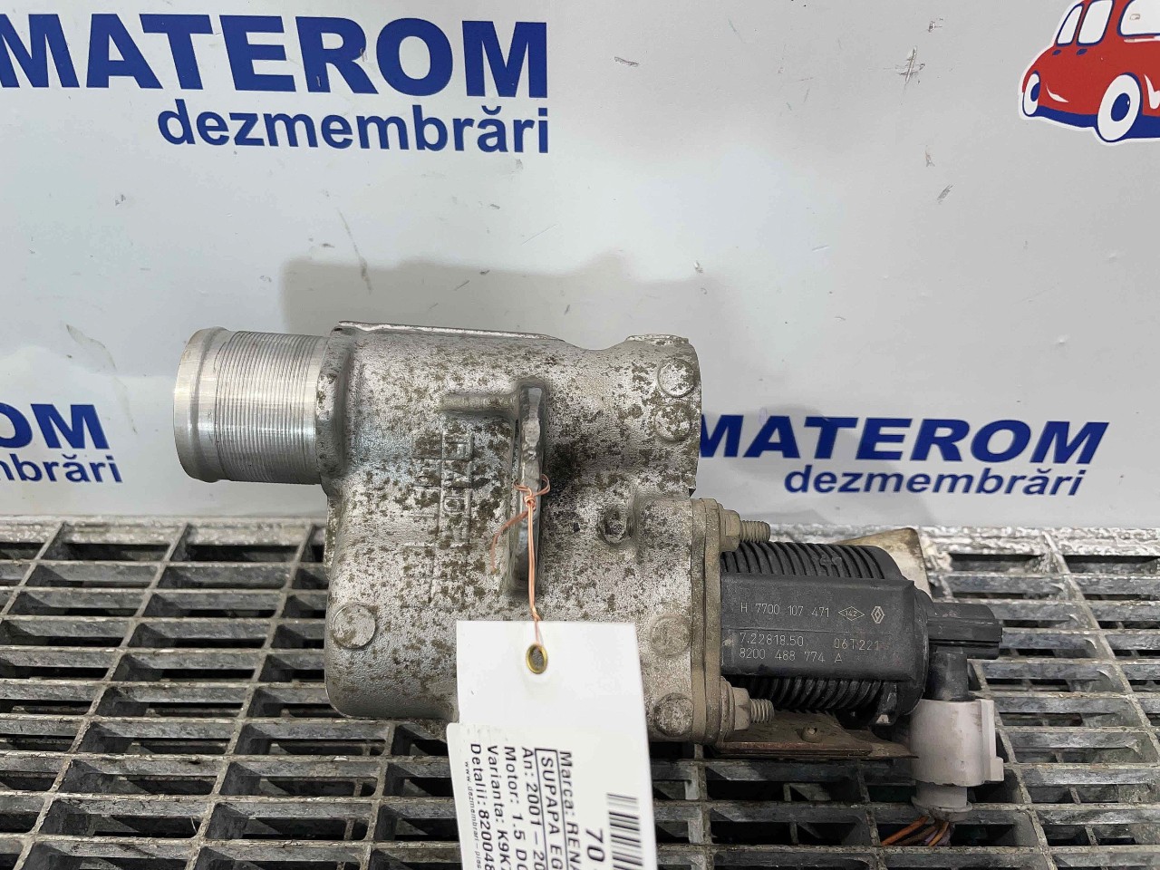 SUPAPA EGR RENAULT CLIO 1.5 DCI - (2001 2005)