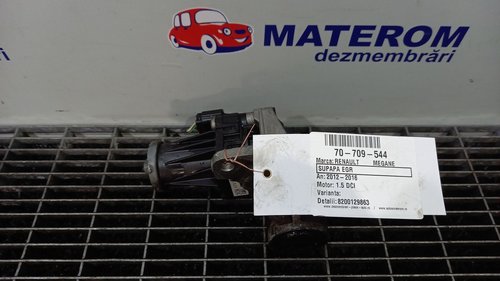 SUPAPA EGR RENAULT MEGANE 1.5 DCI - (2012 2016)